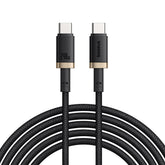 Baseus "Classical Karful" 240W Type-C to Type-C Fast Charging Cable 1m Gold & Black
